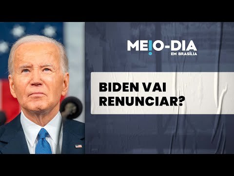Eleições EUA: aumenta a pressão para que Biden renuncie à candidatura; Alexandre Borges explica
