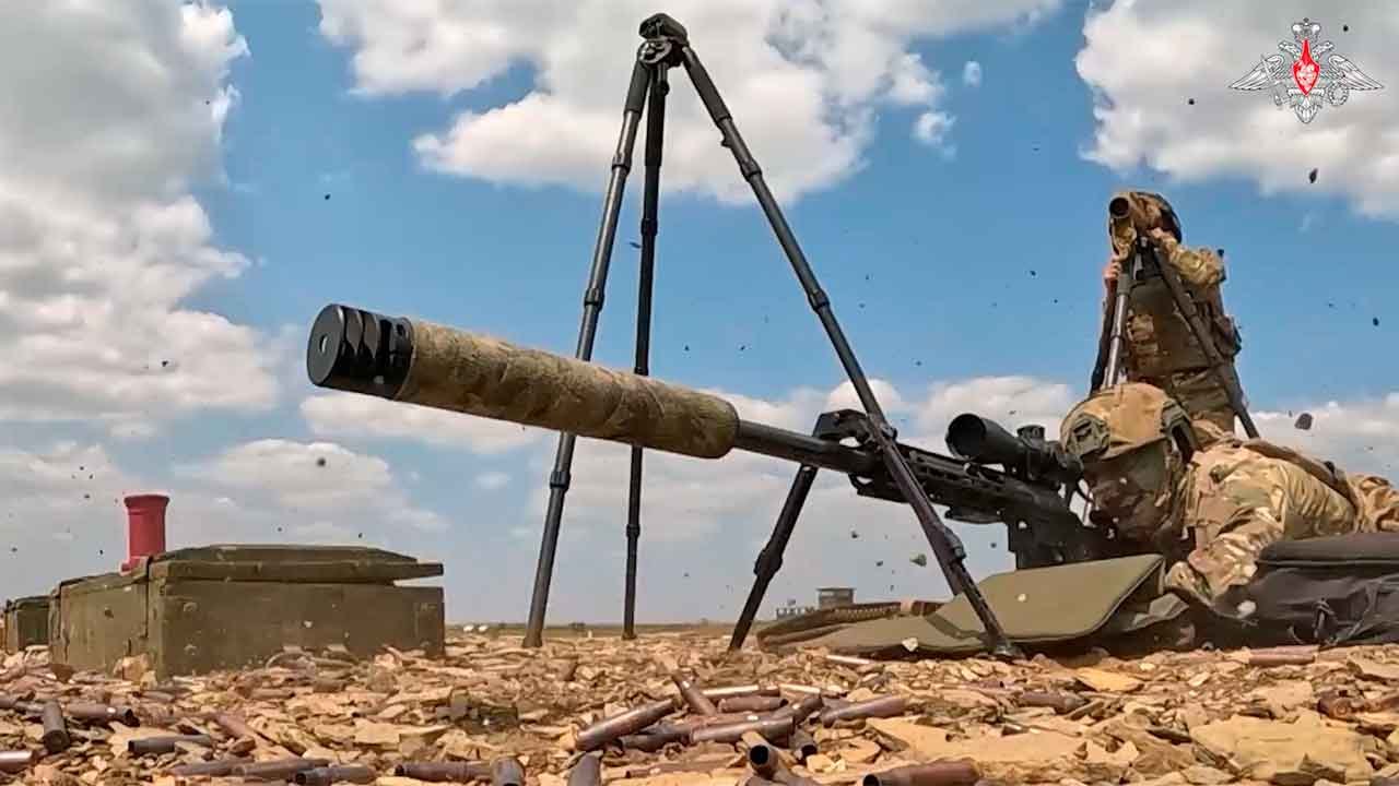 Łowcy dronów: Wideo pokazuje szkolenie strzeleckie rosyjskiej armii