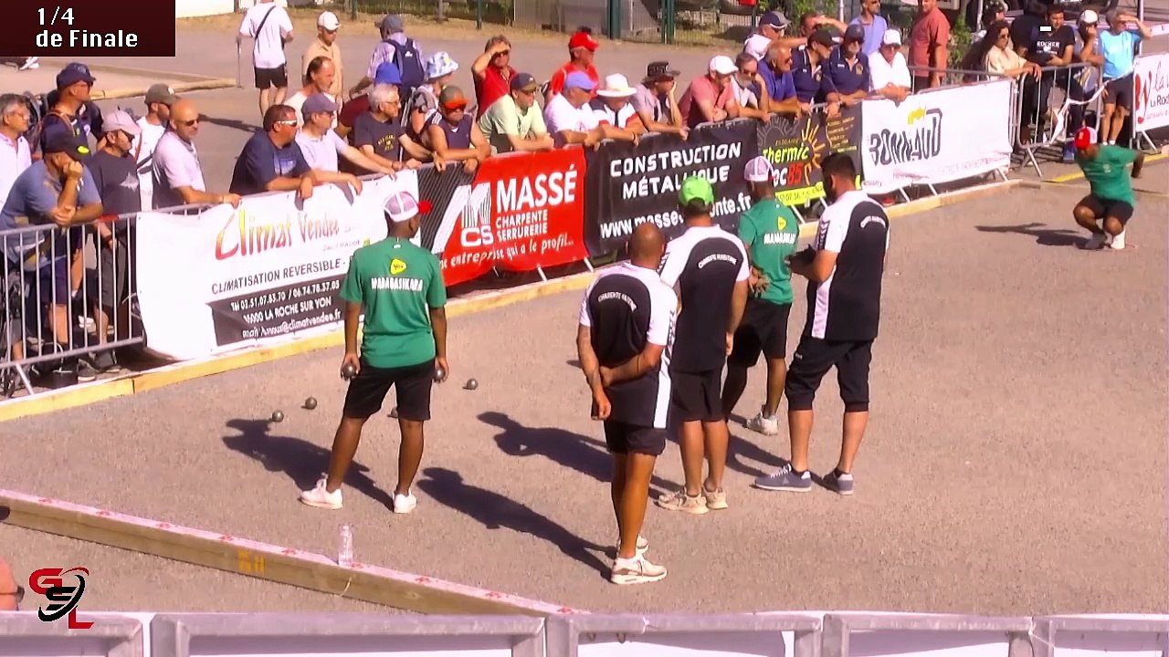 18e National de Pétanque La Roche sur Yon / 1/4