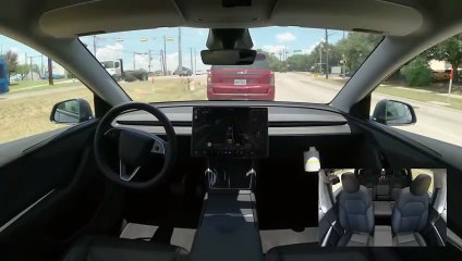 سيارة تسلا تخرج من المصنع لمنزل العميل بنفسها.. فيديو