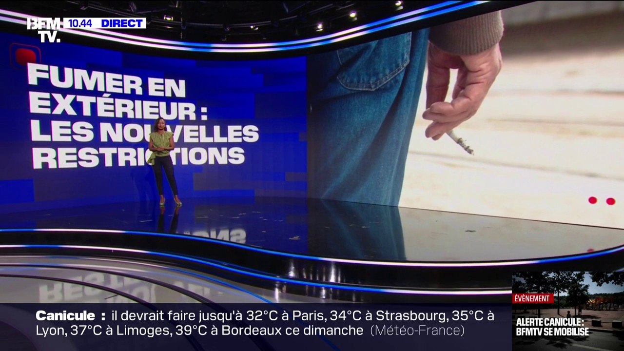 LES ECLAIREURS - Fumer en extérieur: les nouvelles restrictions en vigueur au 1er juillet