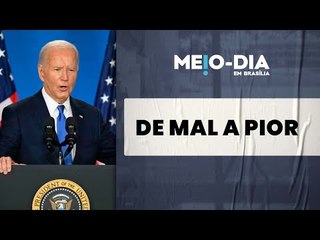 A mais catastrófica coletiva de imprensa de Joe Biden; Alexandre Borges e Duda Teixeira comentam
