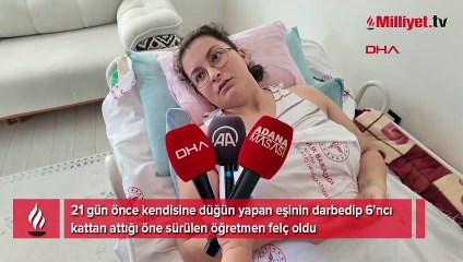 Düğünden 21 gün sonra 6. kattan atıldı! Sosyal medyada başlayan aşk felç bıraktı