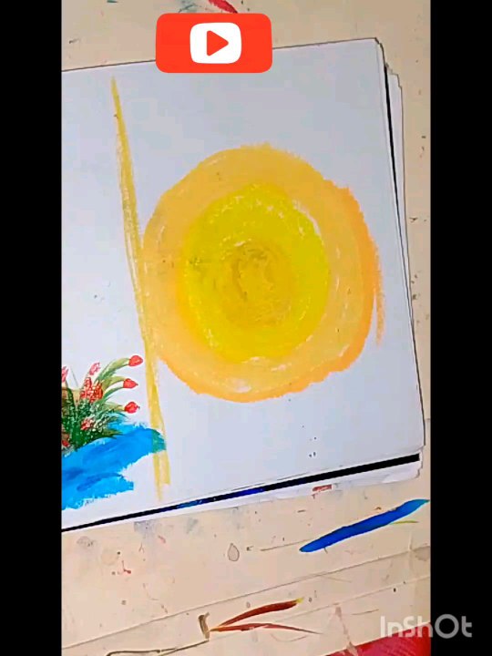 Krishna oil pastel easy drawing,art, drawing, painting