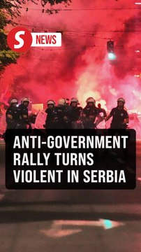 Serbia's police clashes with anti-government protesters
