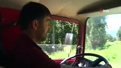 Türkiye'nin yemyeşil cennetlerindeki hayati nöbet kamerada