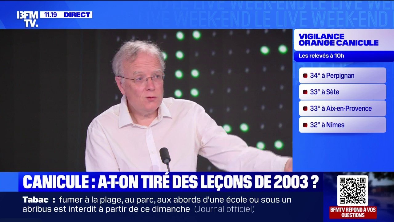 Écoles face à la canicule: Jacques Baudrier, adjoint à la maire de Paris, indique que "adapter les bâtiments existants (...) c'est au moins 10 millions d'euros par école"