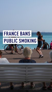 No more cigarettes at the beach — or the bus stop