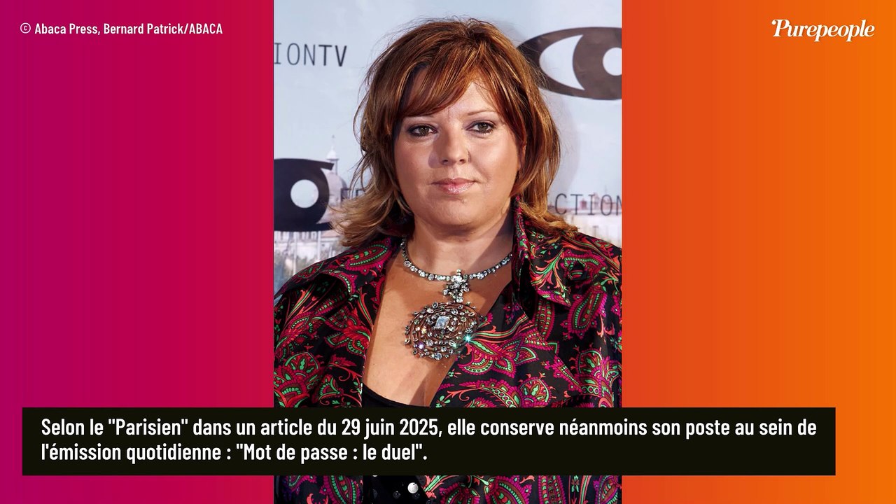 Laurence Boccolini écartée des Enfants de la Télé sur France 2 ! Les changements s'enchaînent chez France Télévisions