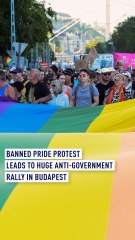 Banned Pride rally leads to large anti-Orban protest
