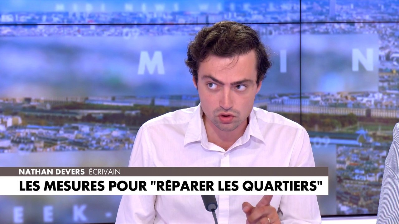 Nathan Devers donne son avis sur les propositions d'un député pour «réparer les quartiers»