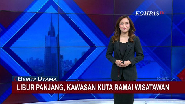 Pantai Kuta Dipadati Wisatawan Lokal dan Mancanegara, Nikmati Suasana Malam Hingga Kuliner