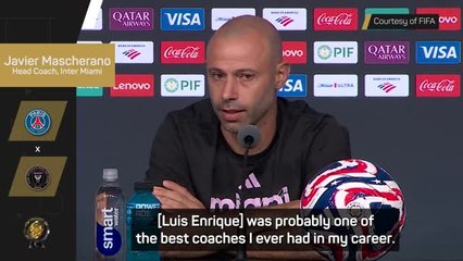 Mascherano excited for 'wonderful' reunion with Enrique