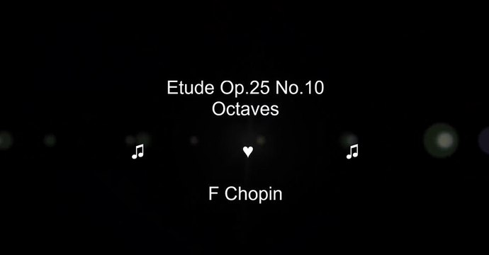 Chopin Etude Op.25 No.10 (Octaves) Piano Tutorial