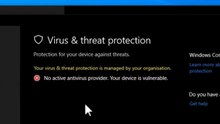 Fix "Your Virus and Threat Protection is Managed by Your Organization – No Active Antivirus Provider" in Windows 10/11 ✔️
