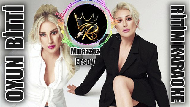 Oyun Bitti - Muazzez Ersoy ✩ Ritim Karaoke (Muhayyer Kürdi Bozlak 4/4 Disko Beste İ. Nedim Saatçi)