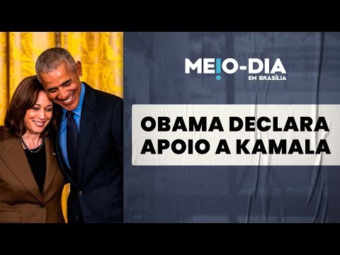 Eleições nos EUA: Kamala Harris recebe o apoio de Barack e Michelle Obama