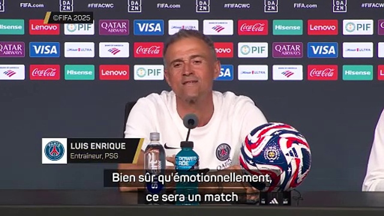 Luis Enrique : “Revoir Messi, Mascherano, Busquets et Alba, ce sera émotionnellement spécial”