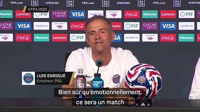 Luis Enrique : “Revoir Messi, Mascherano, Busquets et Alba, ce sera émotionnellement spécial”