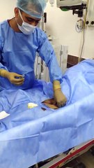How to insert femoral Catheter in Dialysis patient?