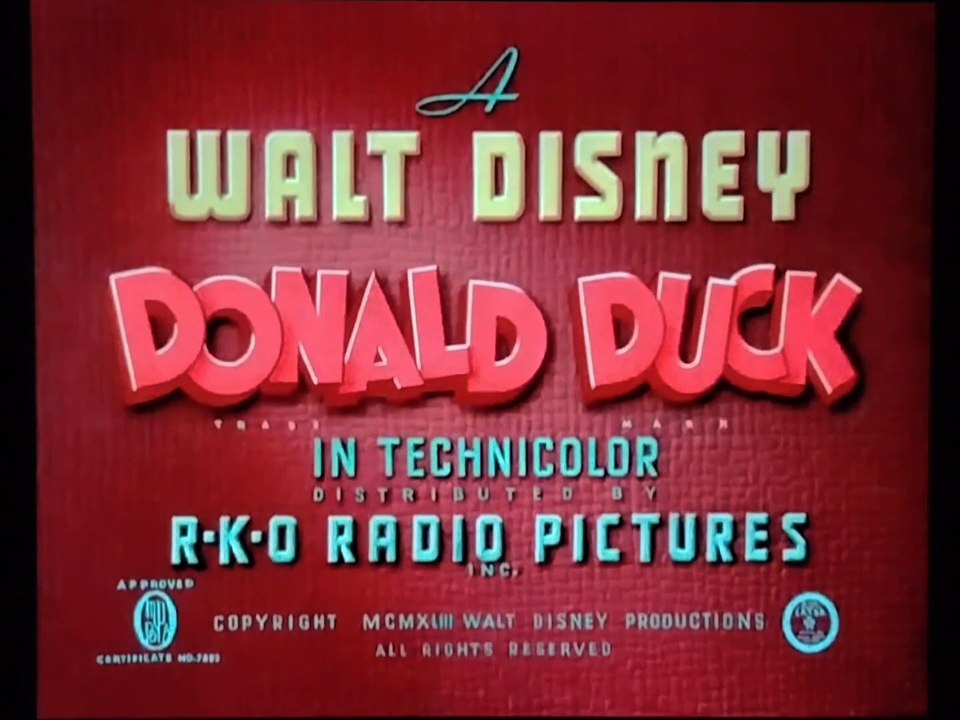 The Donald Duck Show - Disney - Fall Out Fall In (1943)
