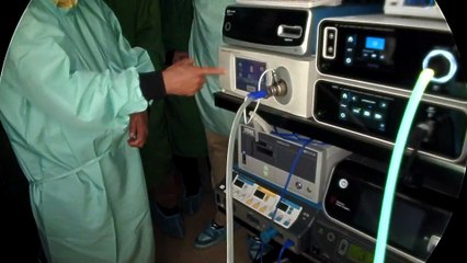 Laparoscopic Repair of Small Umbilical Hernia using Mishra's Knot and Dual Mesh