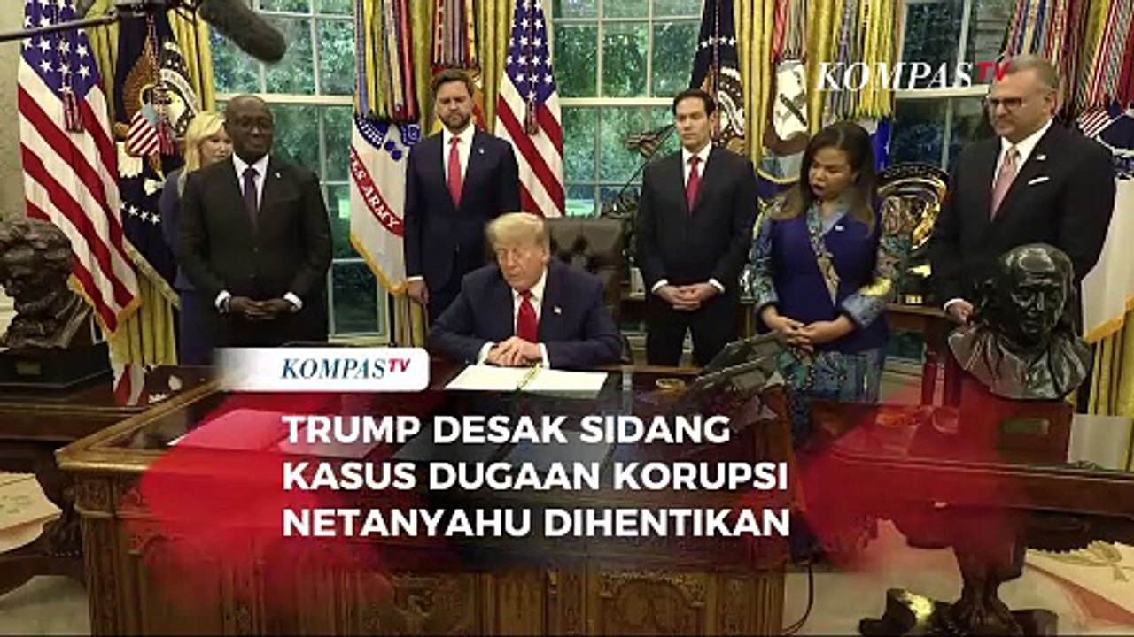 Trump Desak Hentikan Sidang Kasus Korupsi PM Israel Netanyahu: Ganggu Negosiasi Iran-Hamas!