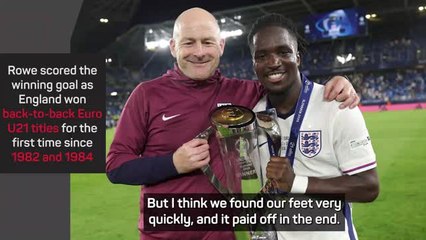 A new wave' - Rowe backs England U21s to fulfil potential after Euro title win
