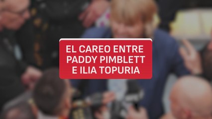 El careo entre Ilia Topuria y Paddy Pimblett