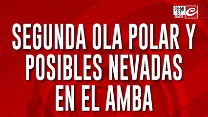 Se viene la semana más fría del año, con otra ola polar: ¿Puede caer nieve en el AMBA?