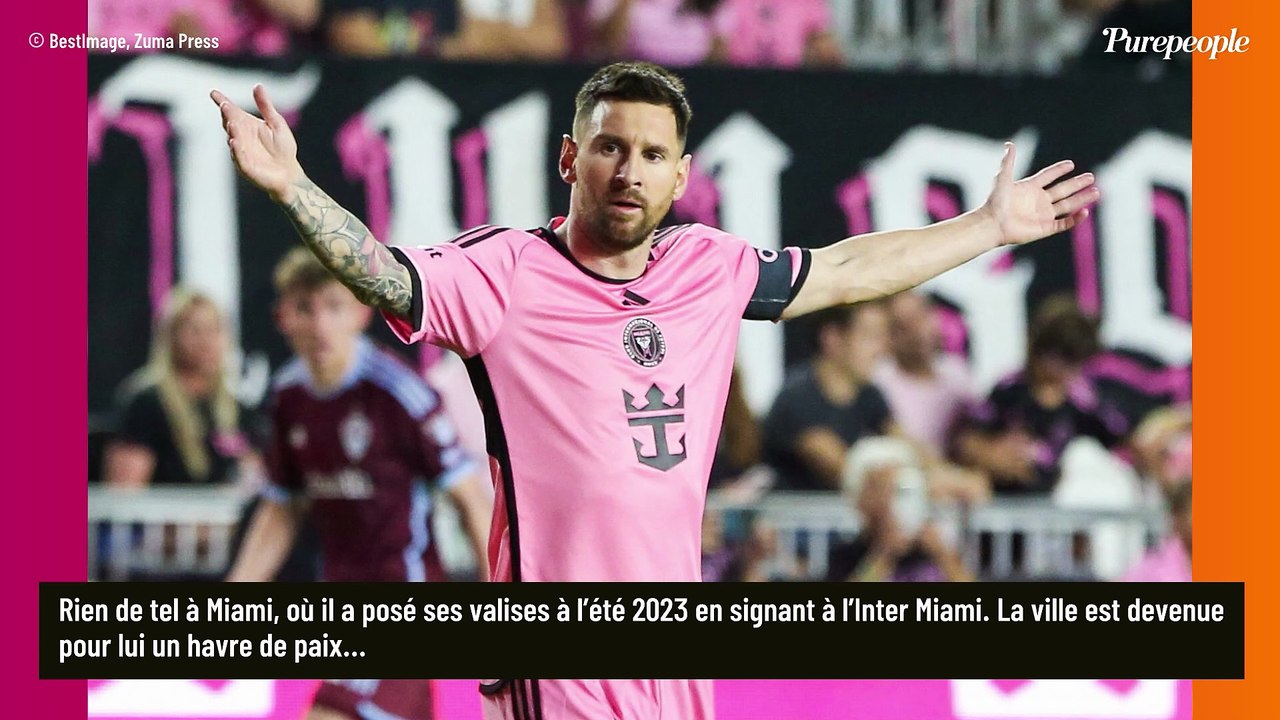 Lionel Messi n'aimait pas Paris, à Miami c'est tout le contraire ! Comment est la vie du champion en Floride, avec Antonela et leurs 3 enfants ?