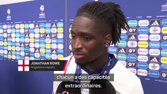 Angleterre - Rowe, de l’OM à champion d’Europe espoirs : “Tellement de talents en Angleterre !”