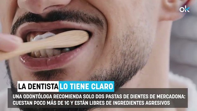 Soy dentista y estas son las dos únicas pastas de dientes de Mercadona que compro: cuestan menos de 1 euro