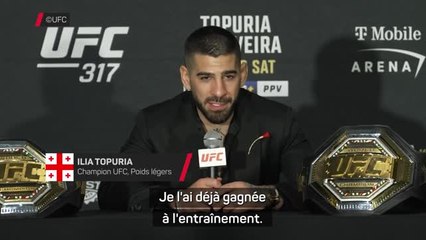 UFC - Topuria : “Je suis juste venu récupérer ma ceinture”