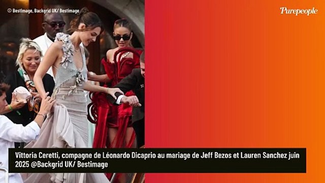 Au mariage de Jeff Bezos, la jeune compagne de Leonardo DiCaprio avec une robe portée auparavant par une célèbre ex de l'acteur