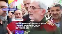 Momen Komandan IRGC Iran Tampil Depan Publik saat Upacara Pemakaman Korban Serangan Israel
