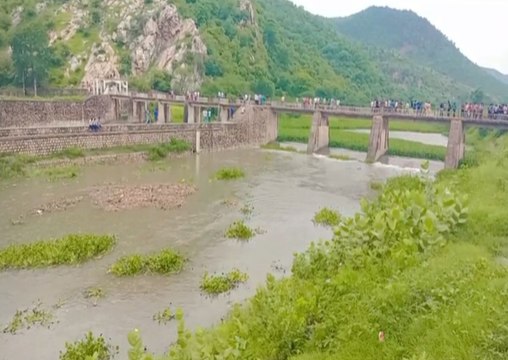 जोरदार बरसात के बाद रूपारेल नदी और काली खोल नाले में आया पानी, सिलीसेढ़ में 28 मिमी बारिश