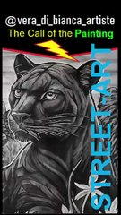 🎨 Street-Art : VERA DI BIANCA « The Call of the Painting » #streetart #veradibianca #fantic