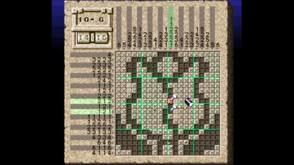 マリオのスーパーピクロス　スーパーファミコン（Mario no Super Picross　SUPER Famicom）ステージ10_4