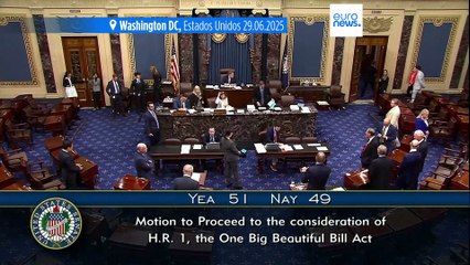 Trump salva en una ajustada votación en el Senado su ley fiscal 'Uno, Grande, Hermoso'