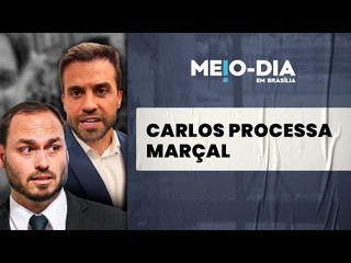 Após ser chamado de "retardado", Carlos Bolsonaro vai processar Pablo Marçal