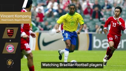 Kompany full of praise for 'creative' Brazilian football