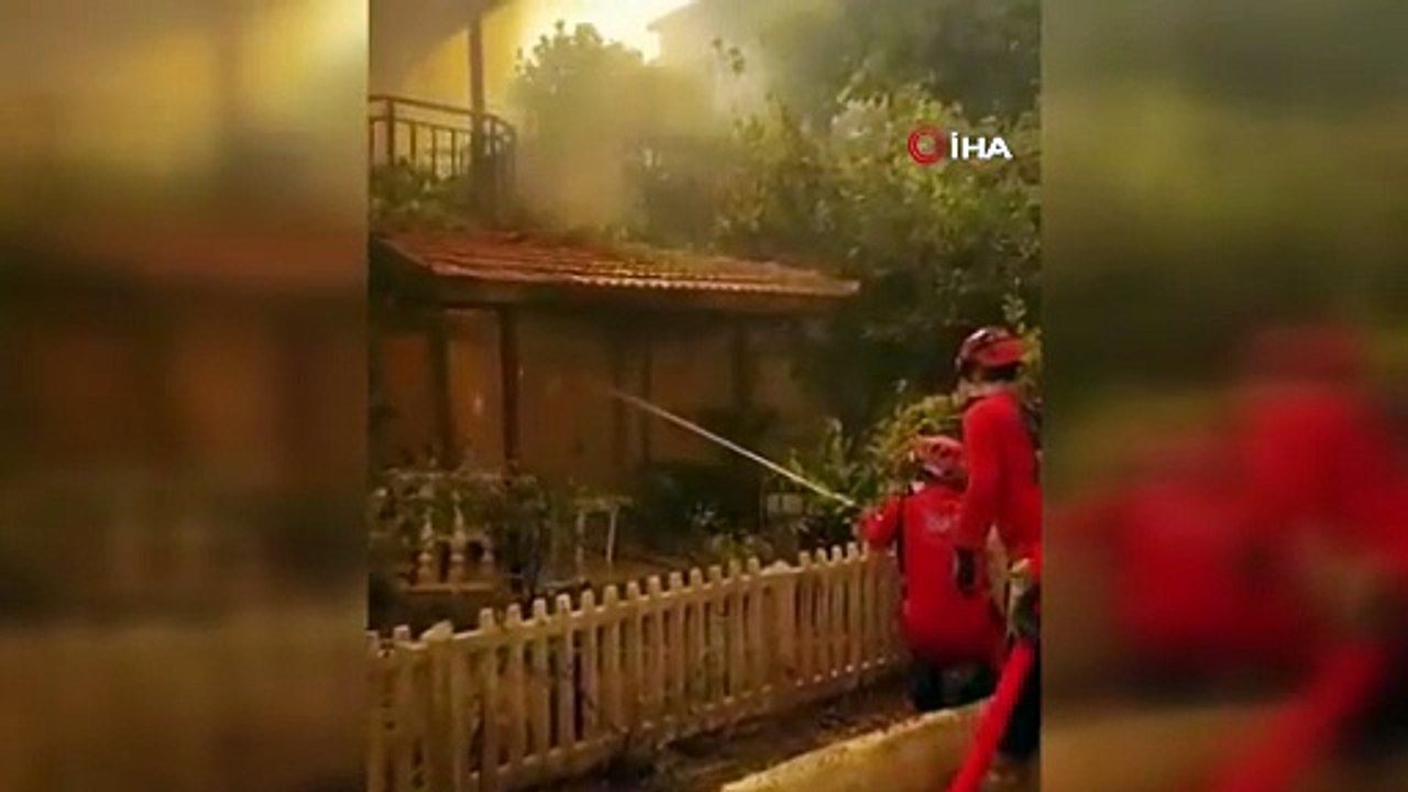 Vali Elban’dan Menderes yangını açıklaması: "Yangın henüz kontrol atına alınmadı"