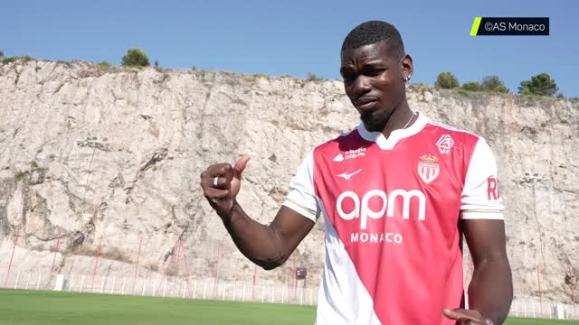 Monaco - Les premières images de Pogba sur le Rocher