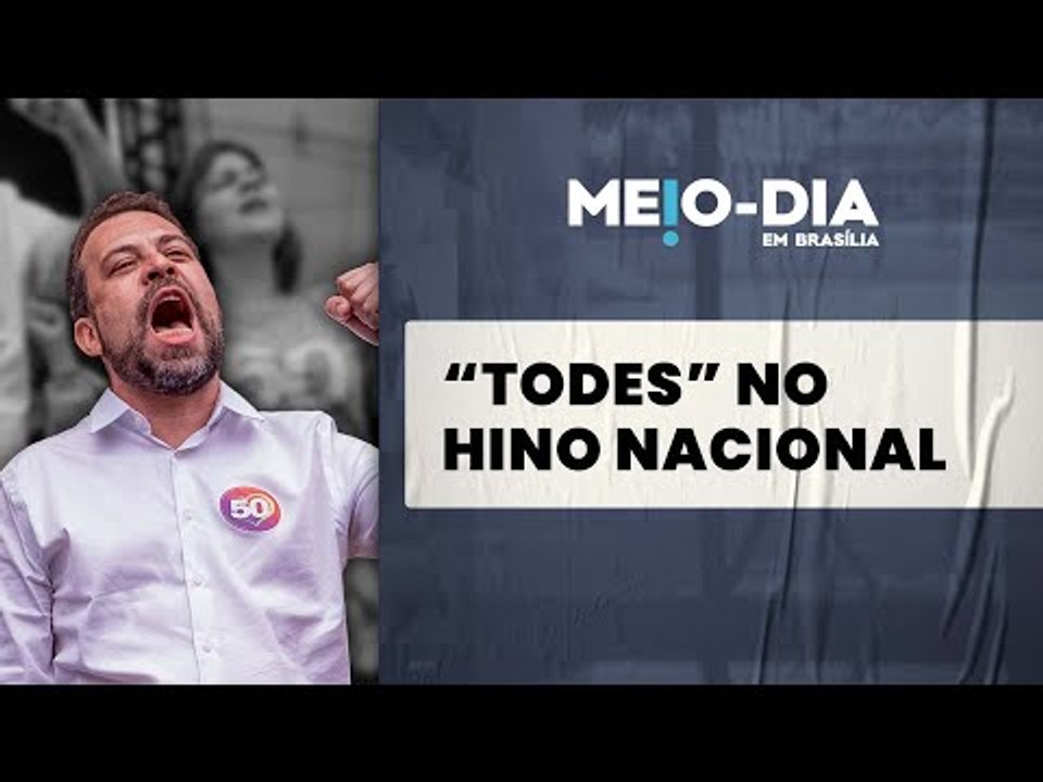Guilherme Boulos é denunciado por usar linguagem neutra no Hino Nacional em seu comício