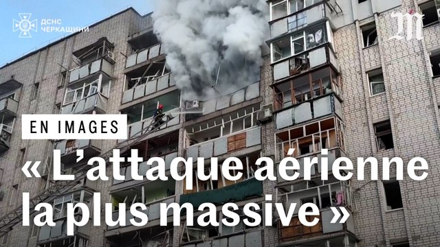 Ukraine : la plus grande attaque aérienne russe depuis le début de la guerre