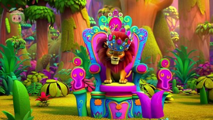 Roar Like A Lion | Cocoturtle1 Nursery Rhymes & Kids Songs