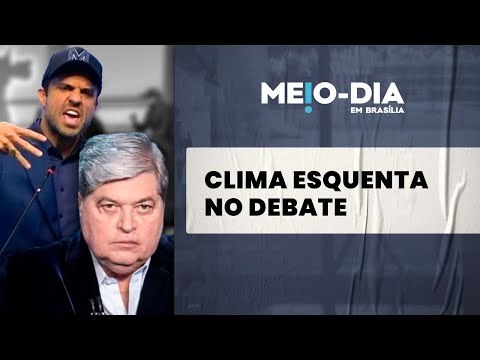 Eleições 2024: Datena parte pra cima de Marçal durante debate em São Paulo