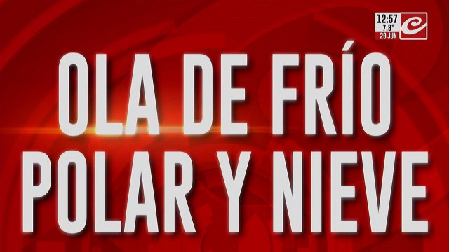 Ola de frío polar y nieve: entregan viandas para la gente en situación de calle