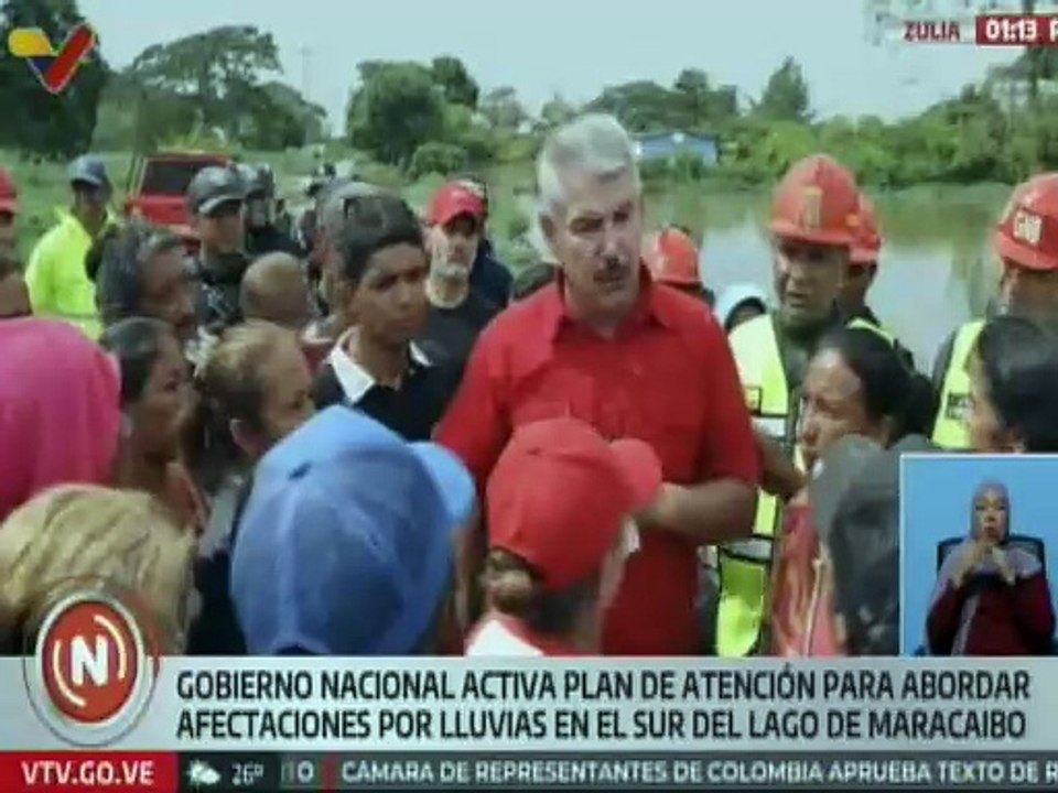 Zulia | Gobierno nacional despliega plan de atención por lluvias al sur del Lago de Maracaibo